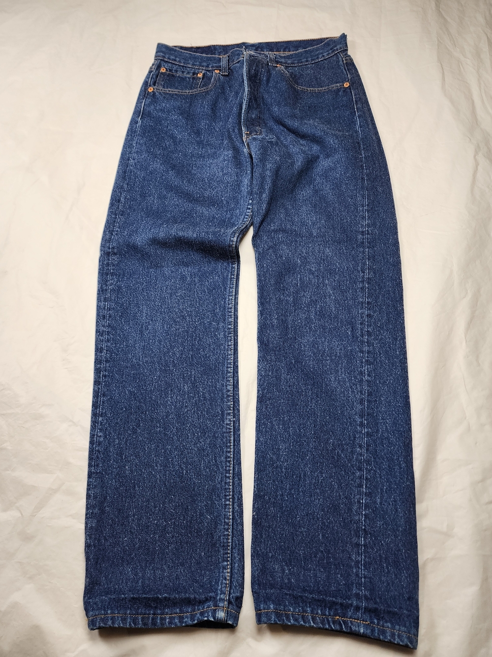 VTG Levi's 501-0000 Men's Straight Leg Denim Blue Jeans Size 33w/30in